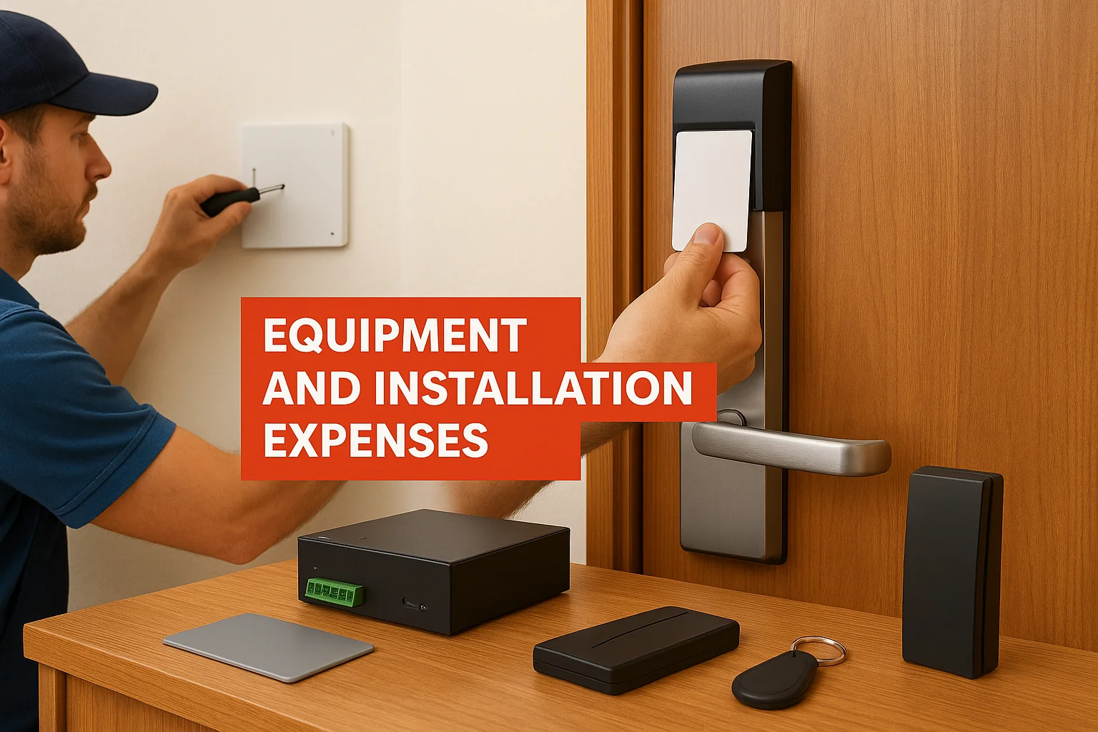 Equipment and installation expenses